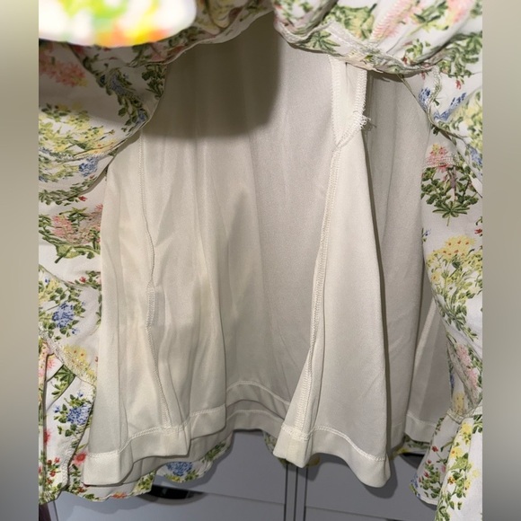 Laundry by Shelli Segal Floral Puff Sleeve Dress - Picture 9 of 9